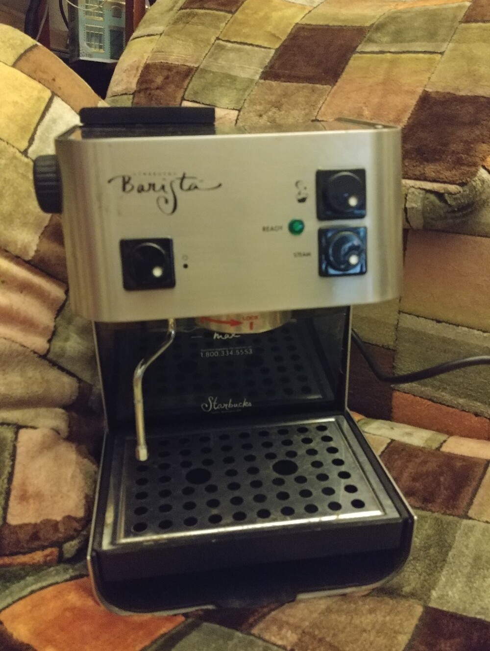 Starbucks Barista Stainless SIN006 Coffee Espresso Machine Made In Italy